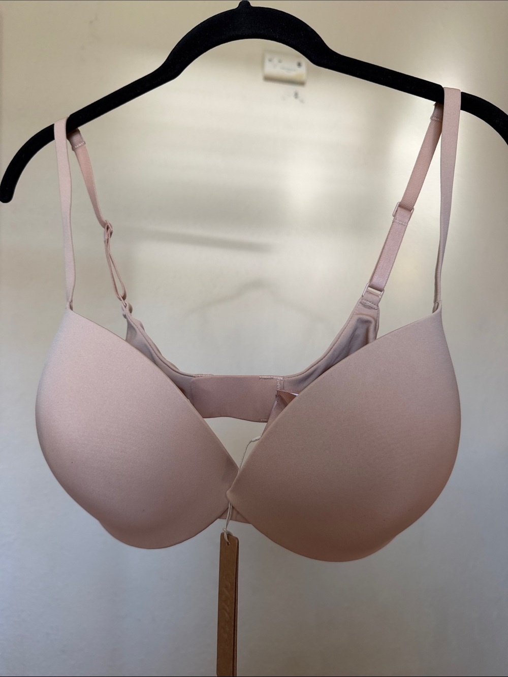 Skims  CUSTOMIZED STYLE Push-Up Plunge Bra in CLAY - Size: 34DDD